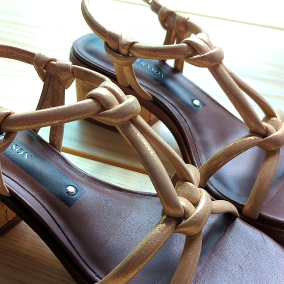 LAST 2 🆕🌿MATT BERNSON LEATHER SANDALS🌿 - Picture 6 of 8